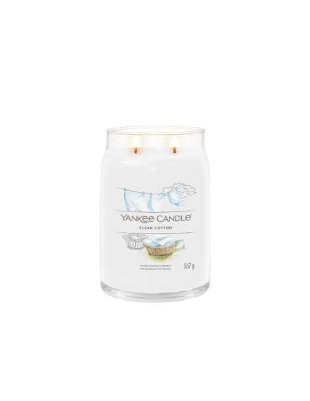 Vela Yankee Candle Clean Cotton Large | Vela aromática