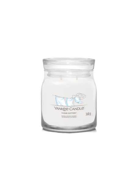 Vela Yankee Candle Clean Cotton Medium | Vela aromática