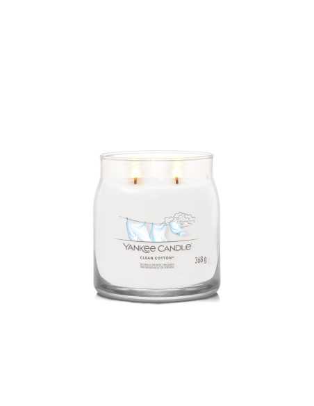 Vela Yankee Candle Clean Cotton Medium | Vela aromática