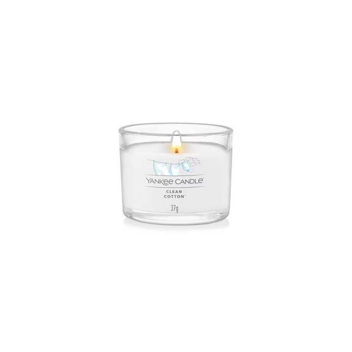 Vela Yankee Candle Clean Cotton Votive | Vela aromática