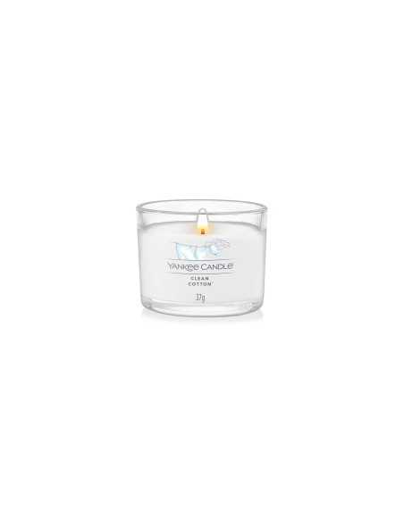 Vela Yankee Candle Clean Cotton Votiva | Vela aromática