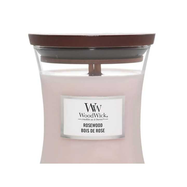 Vela Woodwick Rosewood Medium | Vela aromática