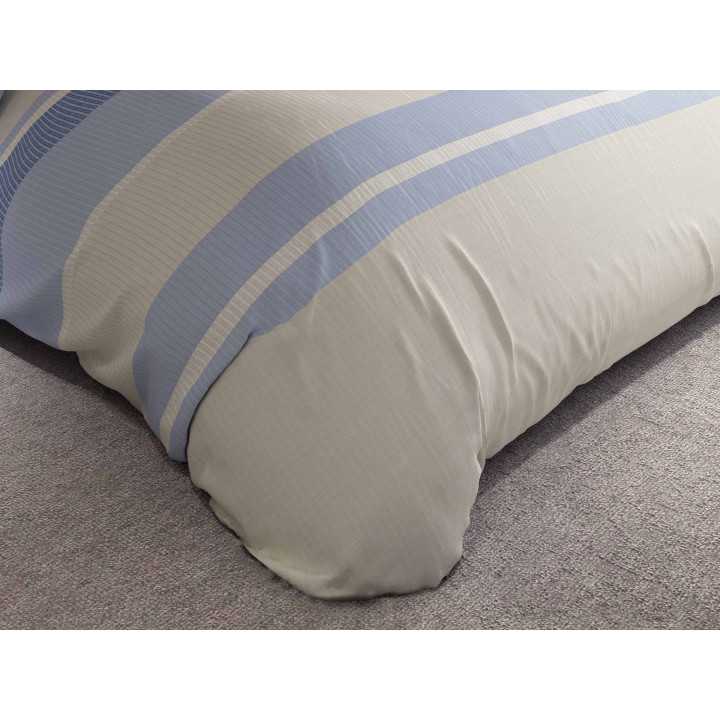 Capa de Edredão Born Azul | Capa de Edredão moderna 3 peças | Revitex