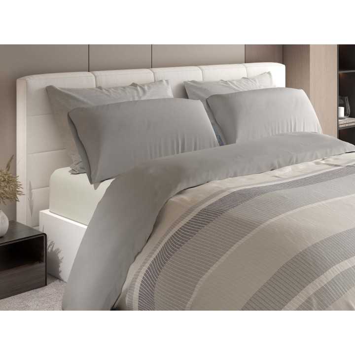 Funda Nórdica Born Gris | Funda Nórdica actual 3 piezas | Revitex