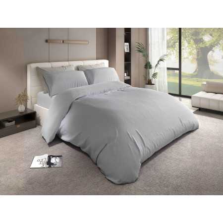 Capa de Edredão Canali Prata| Capa de Edredão moderna 3 peças | Revitex