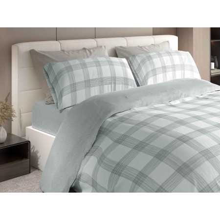 Capa de Edredão Marlow Prata | Capa de Edredão moderna 3 peças | Revitex 2