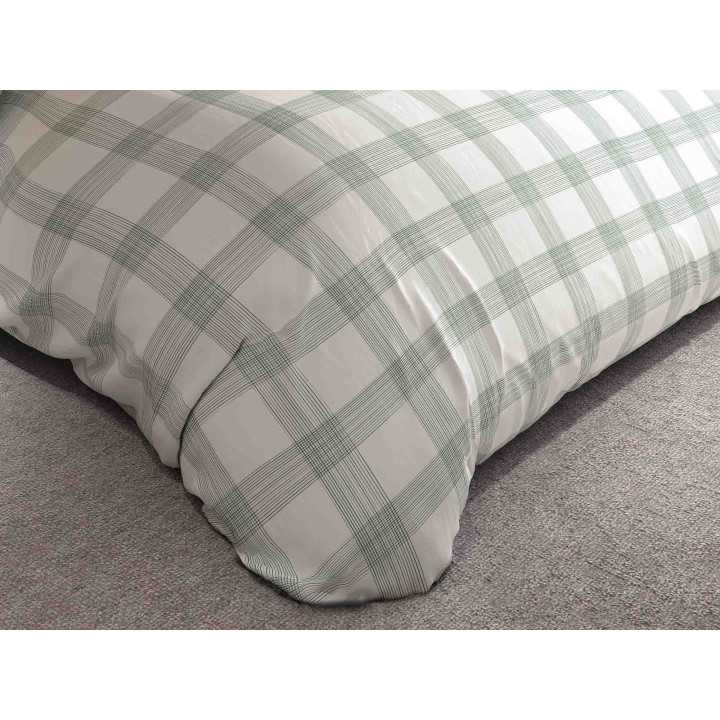 Funda Nórdica Marlow Verde | Funda Nórdica actual 3 piezas | Revitex