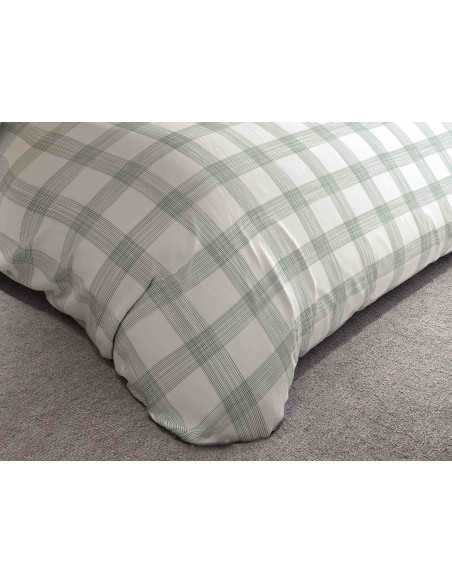 Capa de Edredão Marlow Verde | Capa de Edredão moderna 3 peças | Revitex