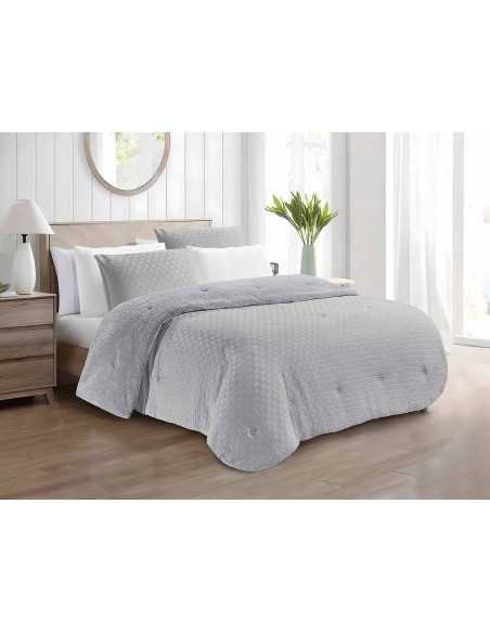 Aquí tienes la **traducción al portugués de Portugal**: **Edredão conforter e sherpa Soul Prata | Edredão conforter de inverno*