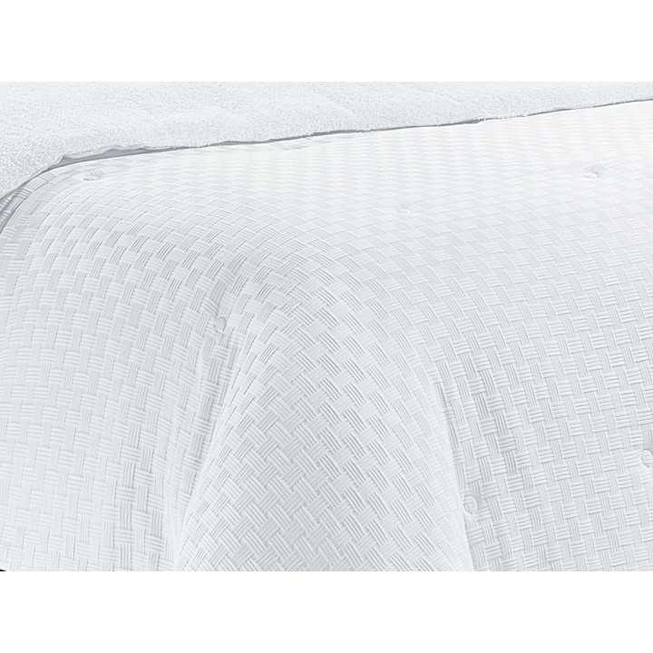 Edredão conforter e sherpa Soul Branco| Edredão conforter de inverno