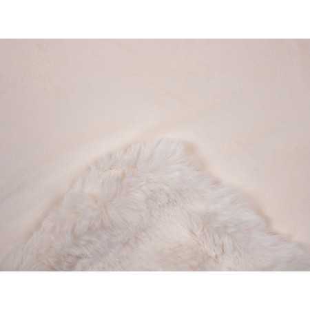 Plaid piel Zafiro crudo | Manta decorativa pelo 2