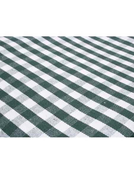 Toalha de mesa aos quadrados Vichy verde | Toalha para festas