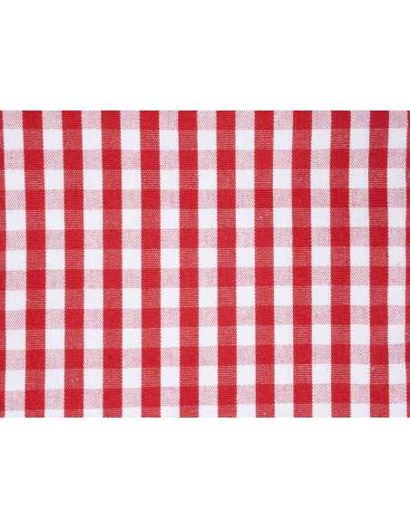 Toalha de mesa aos quadrados Vichy vermelho | Toalha para festas