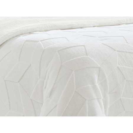 Edredón pana y borreguito Jazz Crema | Edredón conforter invierno 2