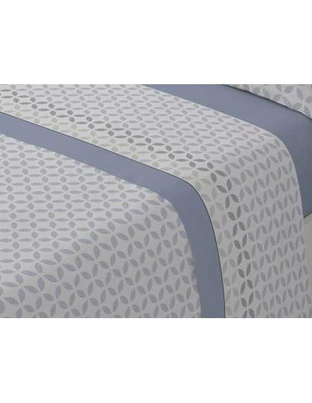 Sábanas Franela MB Oriana Azul | Sábanas invierno algodón 100%
