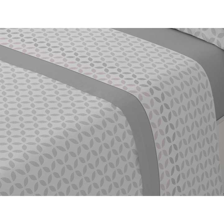 Sábanas Franela MB Oriana Gris | Sábanas invierno algodón 100%