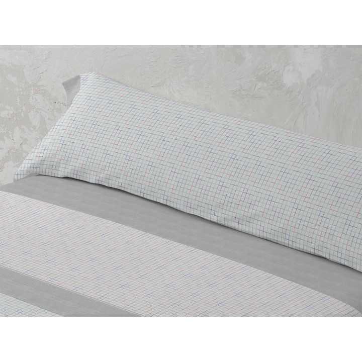 Lençóis de flanela MB Sabela Cinza| Lençóis de inverno 100% algod