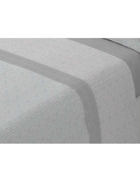 Sábanas Franela MB Sabela Gris | Sábanas invierno algodón 100%