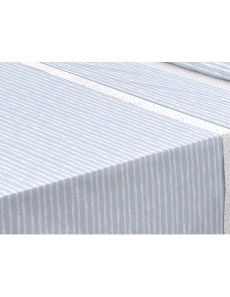 Jogo de lençóis Coralina Erik azul | Lençóis de inverno | Revitex