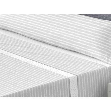 Jogo de lençóis Coralina Erik cinza | Lençóis de inverno | Revitex 2