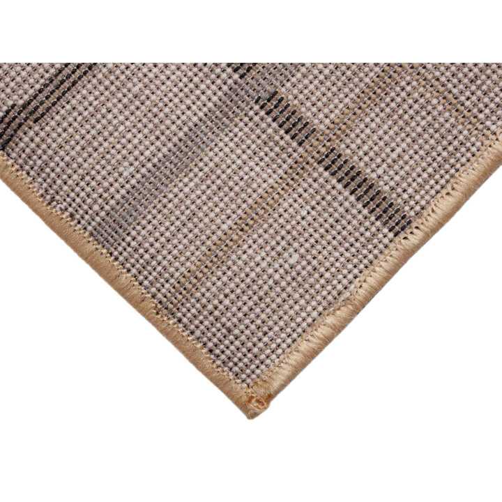 Alfombra pelo Raquel Beige | Alfombra estampada salón y dormitorio | Revitex