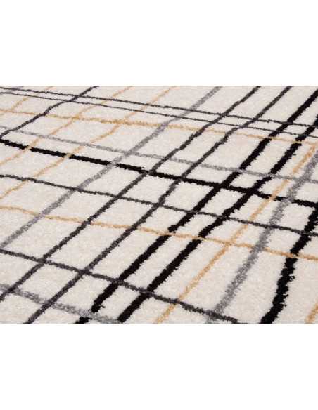 Alfombra pelo Raquel Beige | Alfombra estampada salón y dormitorio | Revitex