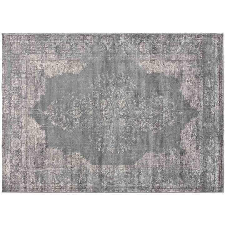 Tapete felpudo vintage Lara | Tapete estampado para sala e quarto | Revitex