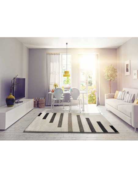 Alfombra pelo corto Scenic | Alfombra estampada salón y dormitorio | Revitex