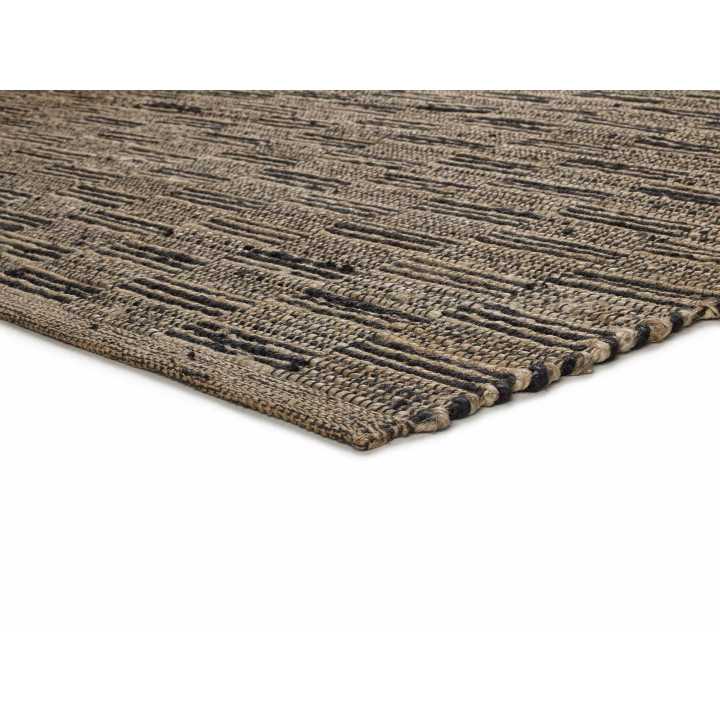 Tapete Poona em juta e algodão | Tapete para sala e quarto | Revitex