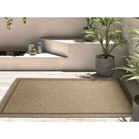 Alfombra exterior efecto yute Acra 2 | Alfombra de exteriores | Revitex