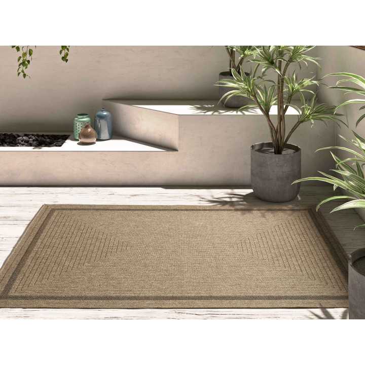 Alfombra exterior efecto yute Acra 2 | Alfombra de exteriores | Revitex