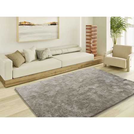 Alfombra pelo Roma piedra | Alfombra para salón y dormitorio | Revitex