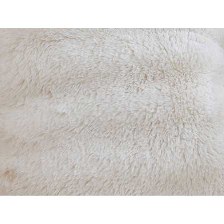 Capa de almofada Anjou branca | Capa de almofada de pelo 2