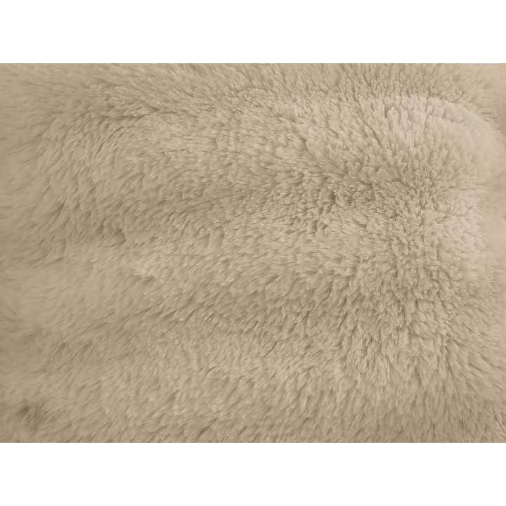 Capa de almofada Anjou bege | Capa de almofada de pelo