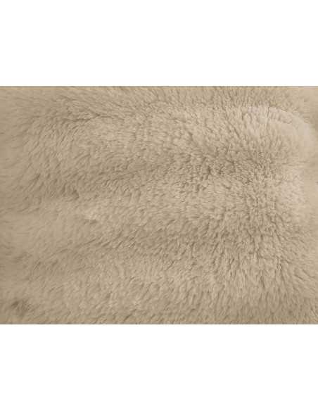 Funda de cojín Anjou beige | Funda de cojín pelo