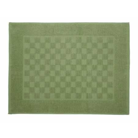 Alfombra baño Ajuar hoja | Alfombra algodón peinado