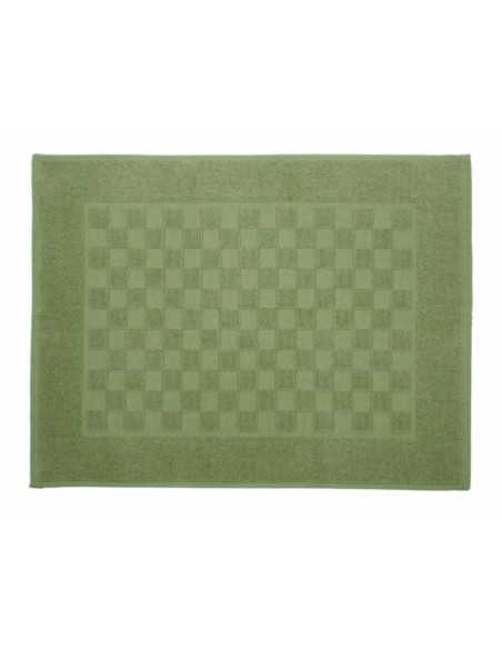 Alfombra baño Ajuar hoja | Alfombra algodón peinado