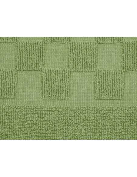 Alfombra baño Ajuar hoja | Alfombra algodón peinado