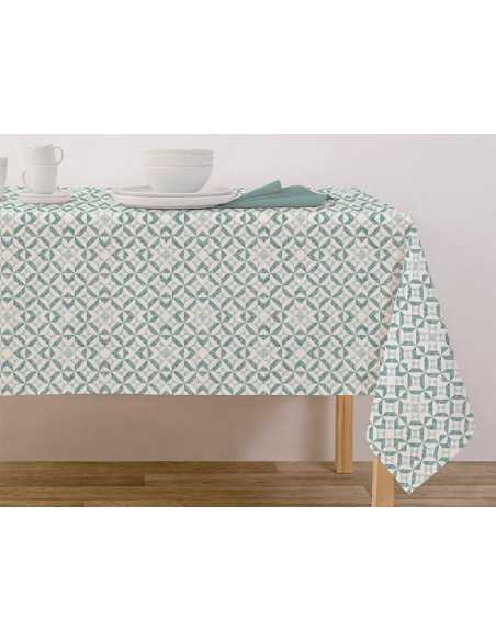 Toalha de mesa antimanchas Akemi | Toalha de mesa para interior e exterior