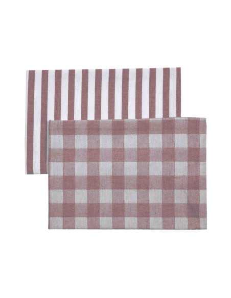 Conjunto de 2 panos de cozinha Kitchen grená | Panos de cozinha