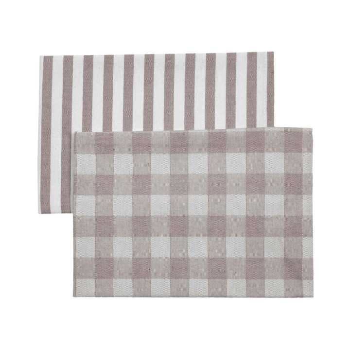 Set 2 paños de cocina Kitchen beige | Trapos de cocina