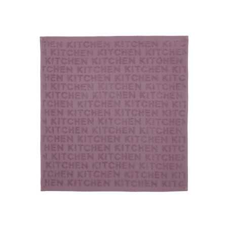 Set 2 paños de cocina rizo Kitchen rosa | Trapos de cocina