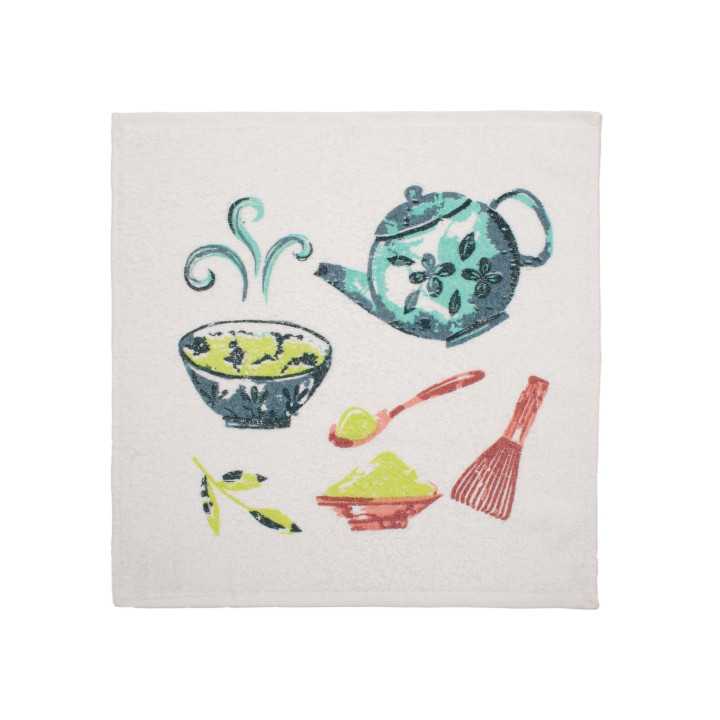 Pano de cozinha algodão felpo Bule | Panos de cozinha