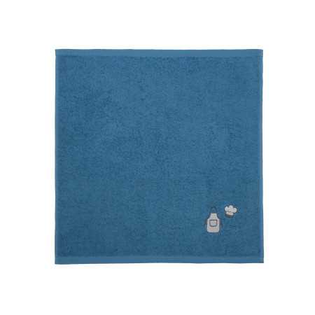 Paño de cocina algodón Chef azul | Trapo de cocina