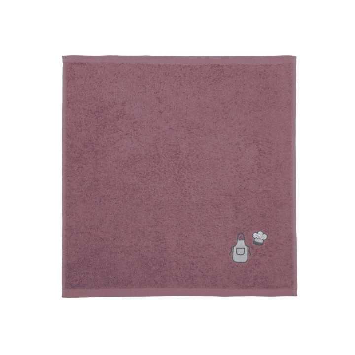 Paño de cocina algodón Chef rosa | Trapo de cocina