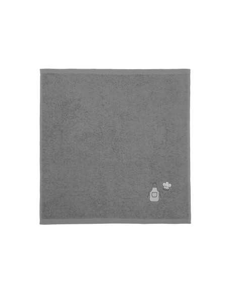 Pano de cozinha algodão Chef cinza | Pano de cozinha