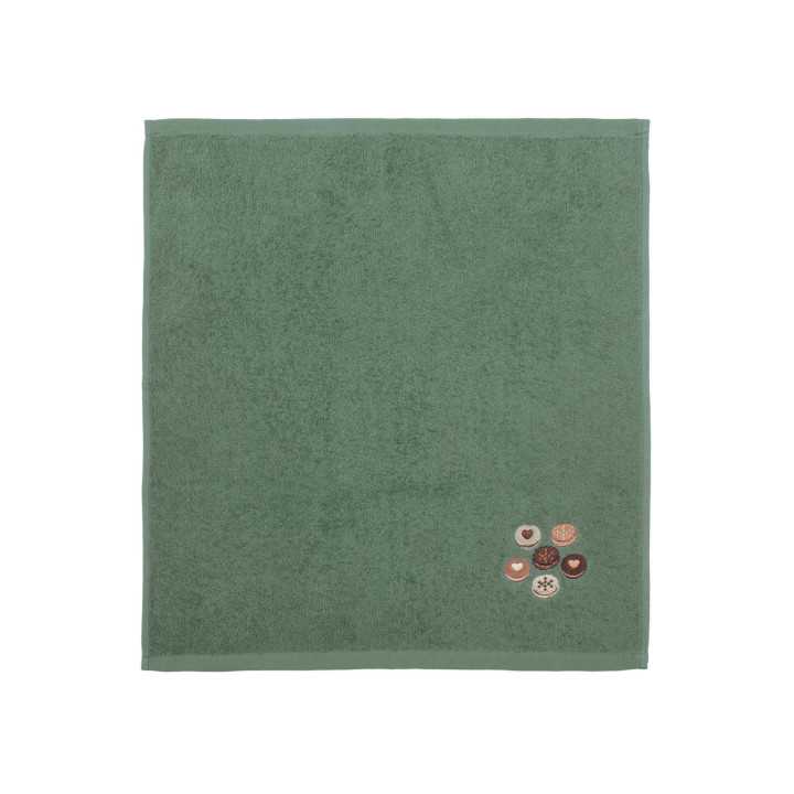 Paño de cocina algodón Cookie verde | Trapo de cocina