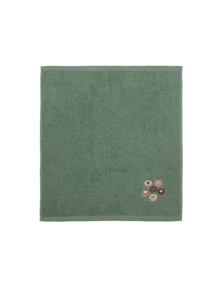 Paño de cocina algodón Cookie verde | Trapo de cocina