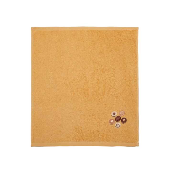 Paño de cocina algodón Cookie amarillo | Trapo de cocina