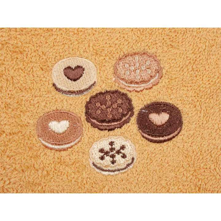 Pano de cozinha algodão Cookie amarela | Pano de cozinha